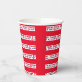 トランプ2024星 紙コップ (左)