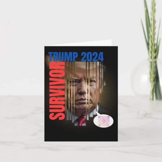 トランプ2024生存者 カード (正面)