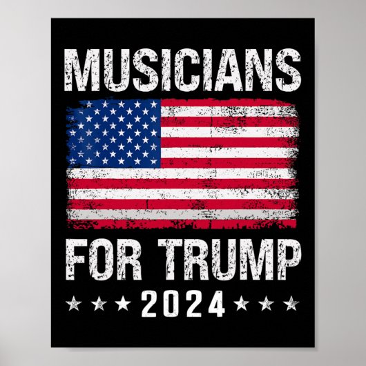 トランプ2024用 ポスター (正面)