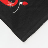 トランプ2024私はクリスマスのトランプのために家おもしろいに帰る フリースブランケット (角)