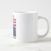 トランプ2024私は見た方が良い ジャンボコーヒーマグカップ (右)