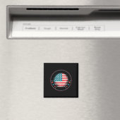 トランプ2024米国国旗1用 マグネット (インサイチュ (食洗機))
