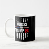 トランプ2024米国国旗 コーヒーマグカップ (左)