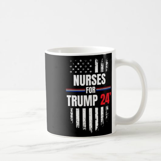 トランプ2024米国国旗 コーヒーマグカップ (右)