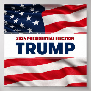 トランプ2024米国選大統領の択 ポスター