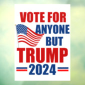 トランプ2024米国選挙以外の人に投票 ウィンドウサイン (シート3)