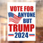 トランプ2024米国選挙以外の人に投票 ウィンドウサイン (シート2)