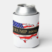 トランプ2024米国 缶クーラー (缶正面)