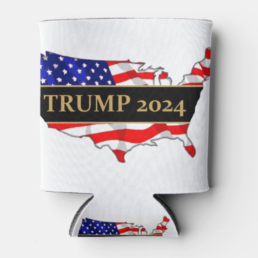 トランプ2024米国 缶クーラー (正面)
