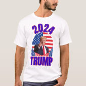 トランプ2024米国 Tシャツ (正面)