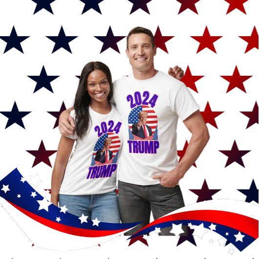 トランプ2024米国 Tシャツ