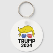 トランプ2024米州旗 キーホルダー (正面)