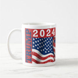 トランプ2024米州旗 コーヒーマグカップ