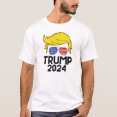 トランプ2024米州旗 Tシャツ (正面)