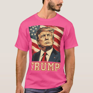 トランプ2024米州旗 Tシャツ