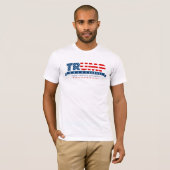 トランプ2024続投大統領の選ノベルティ トライブレンドＴシャツ (正面フル)