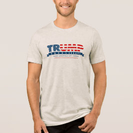 トランプ2024続投大統領の選ノベルティ トライブレンドＴシャツ
