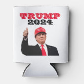 トランプ2024親指アップ 缶クーラー (正面)