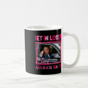 トランプ2024負け値を取得する我々はアメリカByckを取っている コーヒーマグカップ