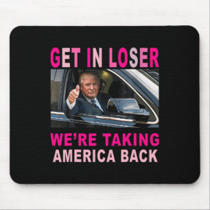 トランプ2024負け組みアメリカを取り戻す マウスパッド