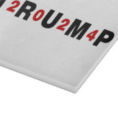 トランプ2024赤 カッティングボード (角)