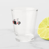 トランプ2024赤 ショットグラス (右)