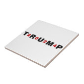 トランプ2024赤 タイル (側面)