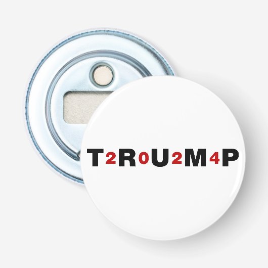 トランプ2024赤 栓抜き (正面)