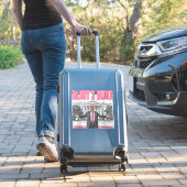 トランプ2024選挙パパのホームピンク シール (スーツケースインサイチュ)