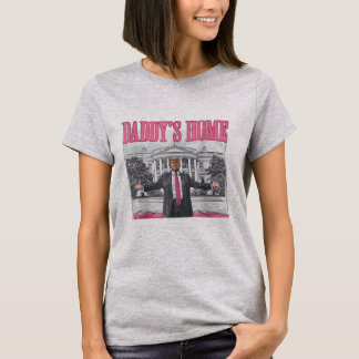 トランプ2024選挙パパのホームピンク Tシャツ