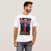 トランプ2024選挙Tシャツ Tシャツ (正面フル)