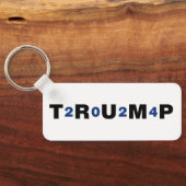 トランプ2024青 キーホルダー (裏面)