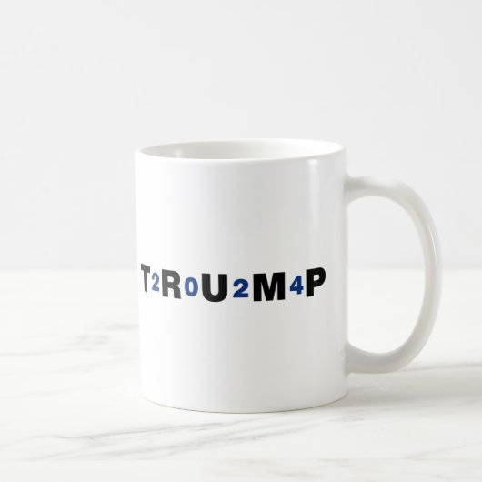 トランプ2024青 コーヒーマグカップ (右)