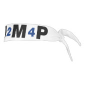 トランプ2024青 タイヘッドバンド (回転90)