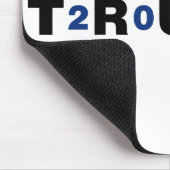 トランプ2024青 マウスパッド (コーナー)