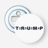 トランプ2024青 栓抜き (正面)