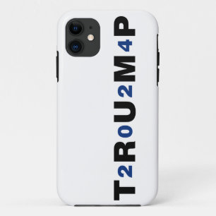 トランプ2024青 iPhone 11 ケース