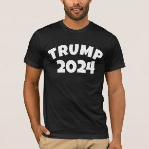 トランプ2024黒Tシャツ Tシャツ