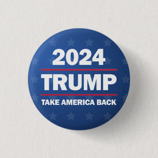 トランプ2024 アメリカを取り戻せボタン 缶バッジ