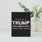 トランプ2024 アメリカを取り戻せ セーブザデート (スタンド正面)