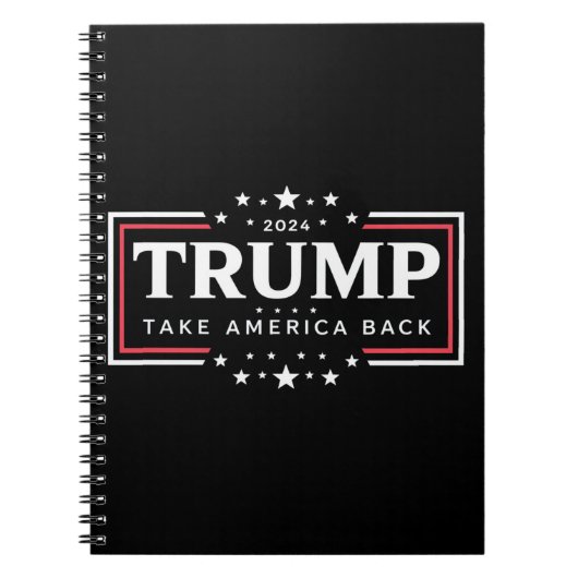 トランプ2024 アメリカを取り戻せ ノートブック (正面)