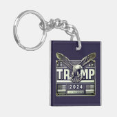 トランプ2024 イーグルと共に キーホルダー (正面左)