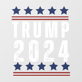 トランプ2024 ウィンドウサイン (シート)