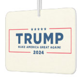 トランプ2024 カーエアーフレッシュナー (左)