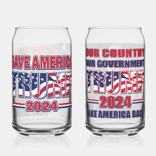 トランプ2024 ガラス缶
