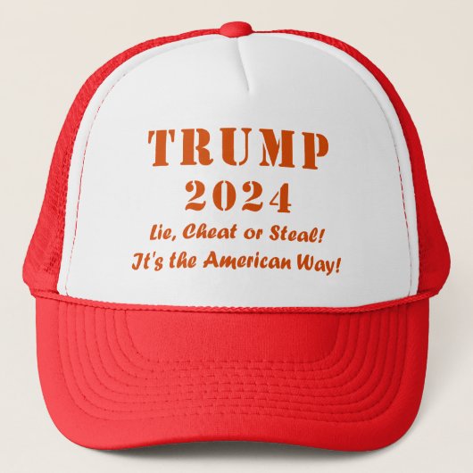 トランプ2024 キャップ (正面)
