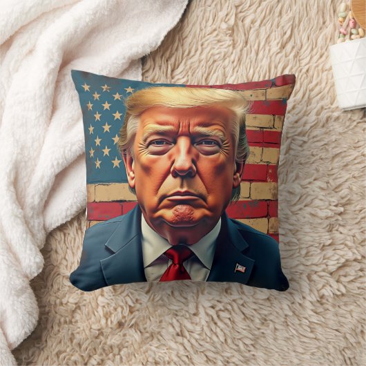 トランプ2024 クッション (ブランケット)