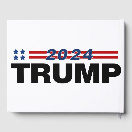 トランプ2024 ゲストブック (裏面)