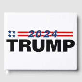 トランプ2024 ゲストブック (正面)