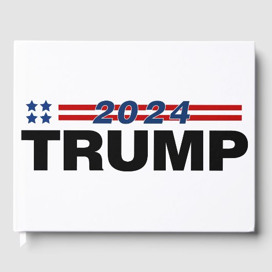 トランプ2024 ゲストブック (正面)
